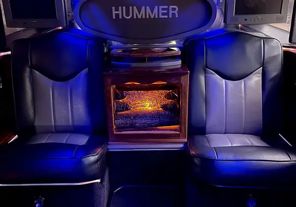 White Hummer Limousine