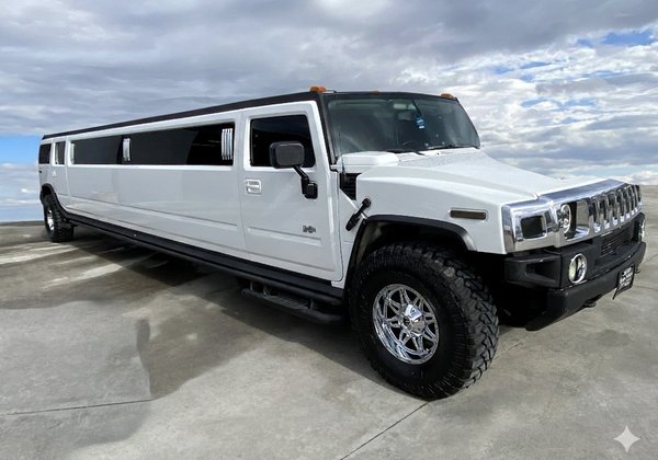 White Hummer Limousine