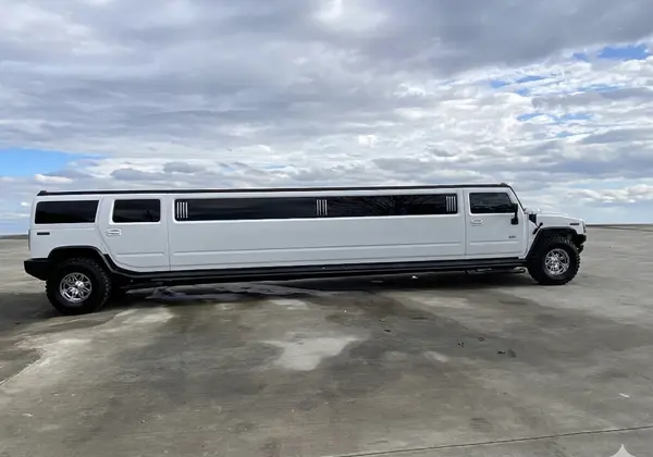 White Hummer Limousine